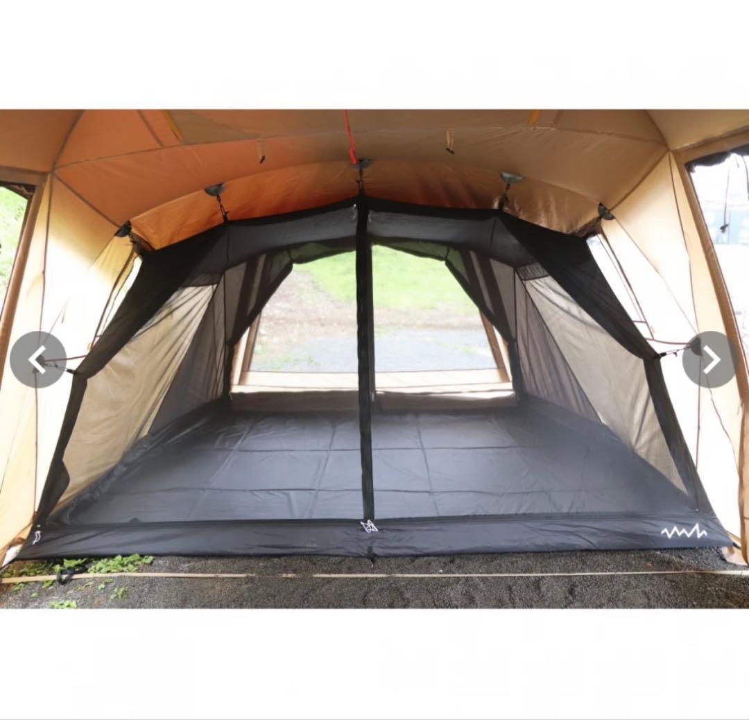 アルペンアウトドアーズ 2ルームテント AOD-3 キャンプ ドームテント4人用