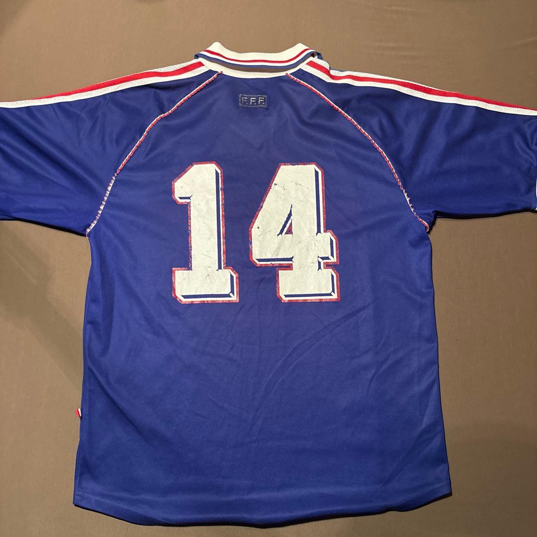 フランス代表 adidas シャツ ユニフォーム　98年　ワールドカップ　14