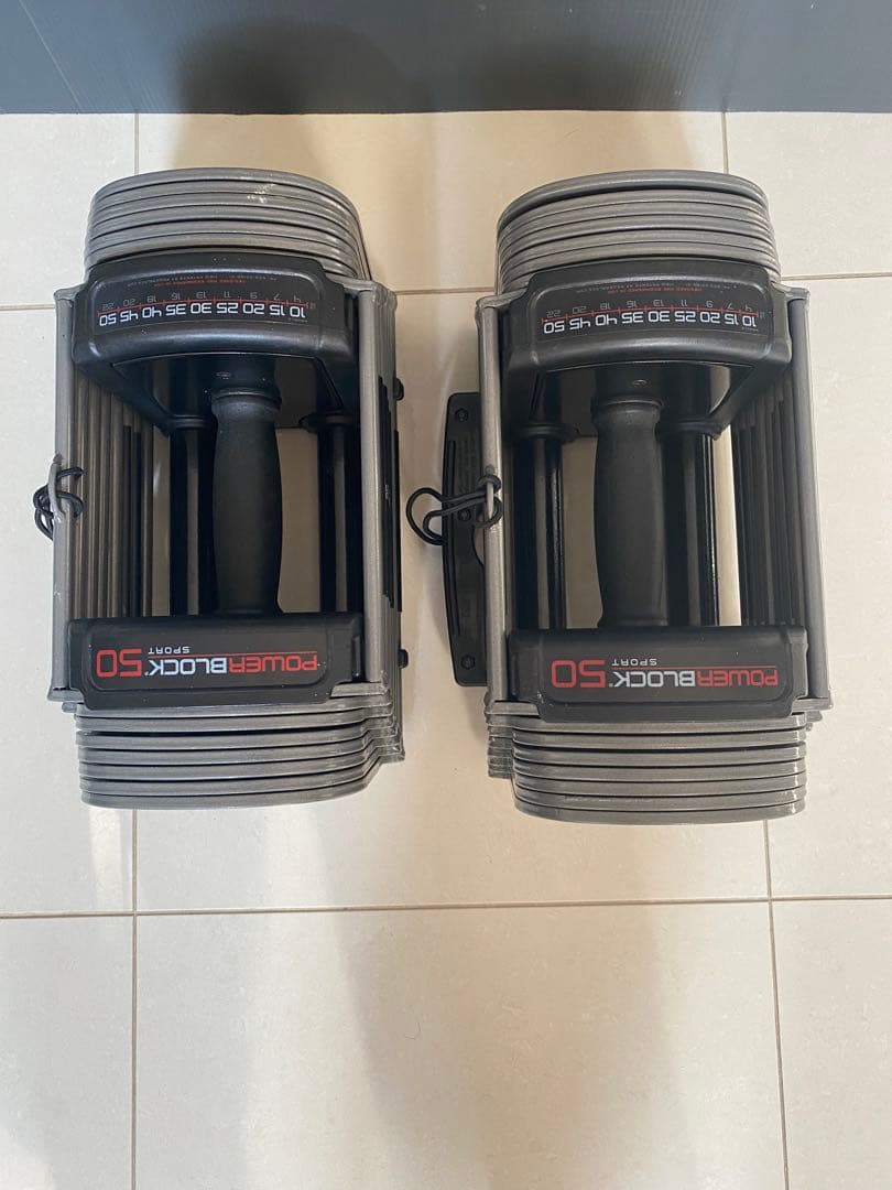 ウエイトトレーニング POWERBLOCK 50