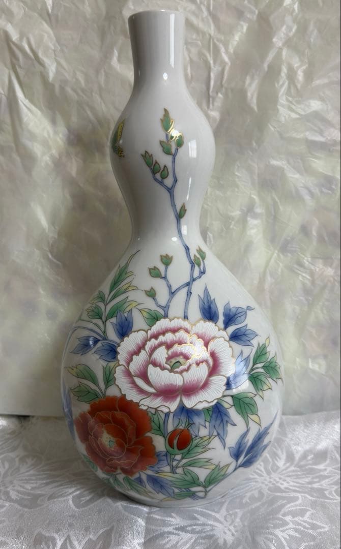 有田焼き　壺　花瓶　秀峰