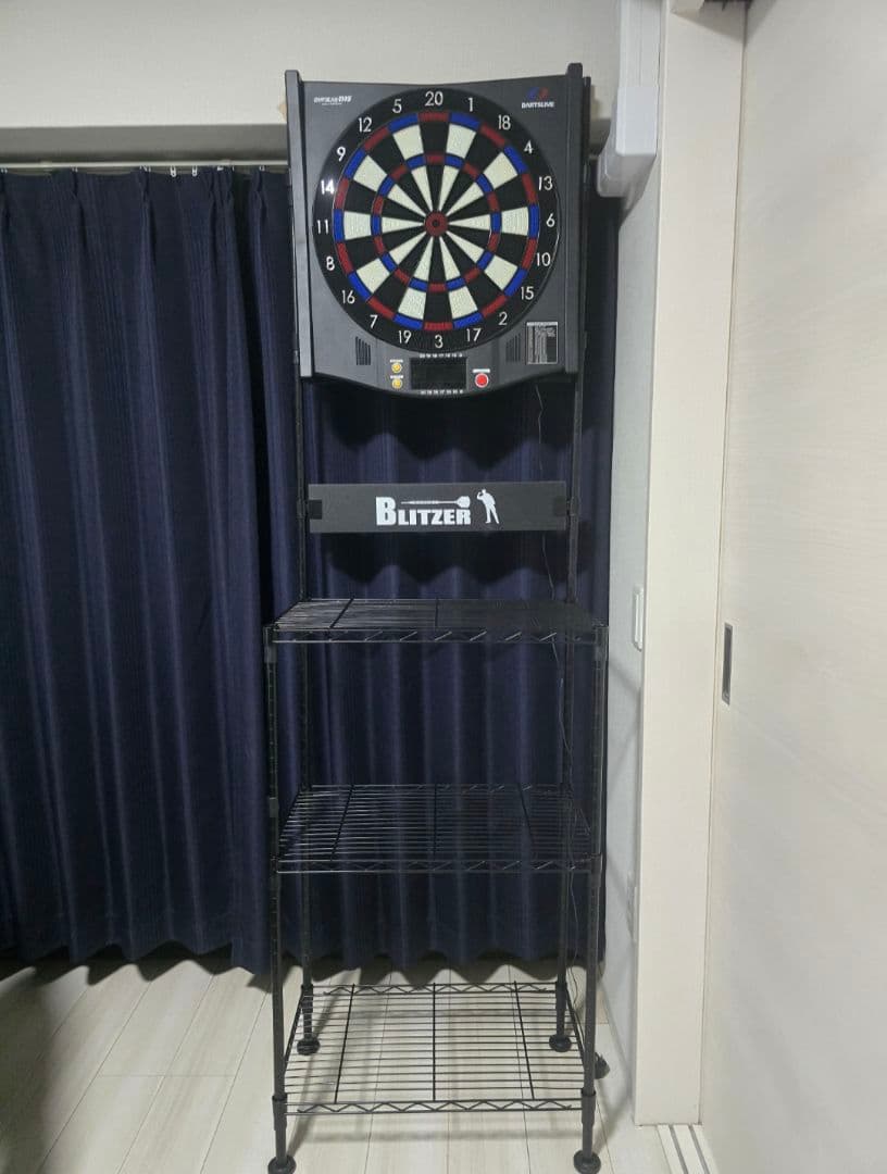 DARTSLIVE100s BLITZERスタンドセット　スタンド付ダーツボード