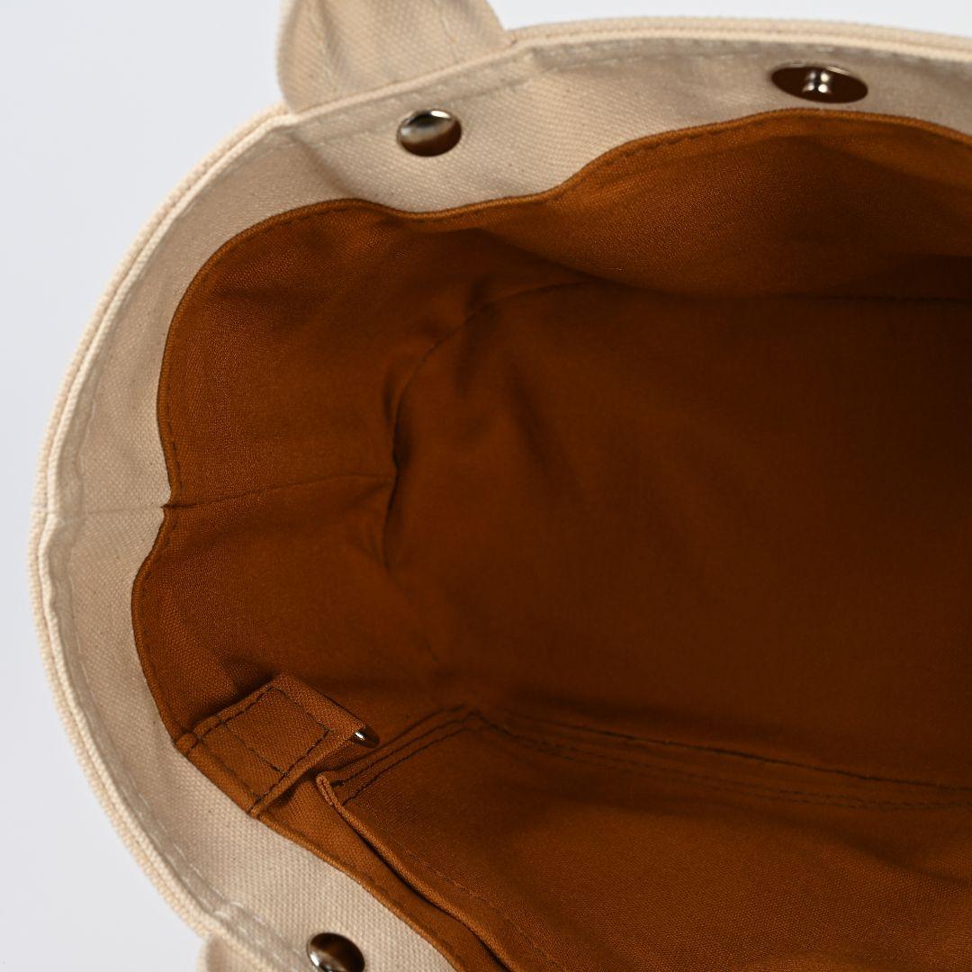 [emi]8号/11号×倉敷帆布×8番糸 オーバル底トートM×2