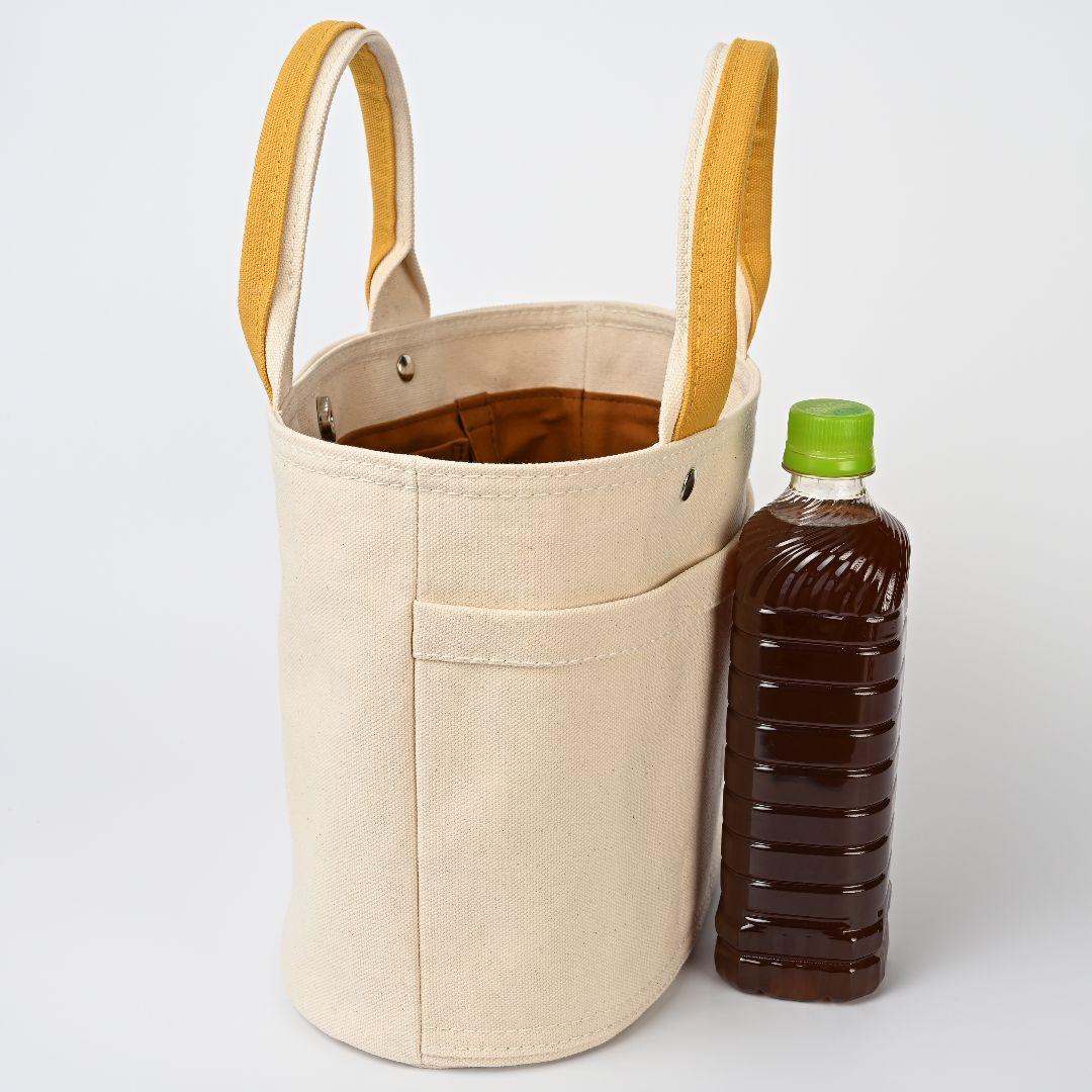 [emi]8号/11号×倉敷帆布×8番糸 オーバル底トートM×2