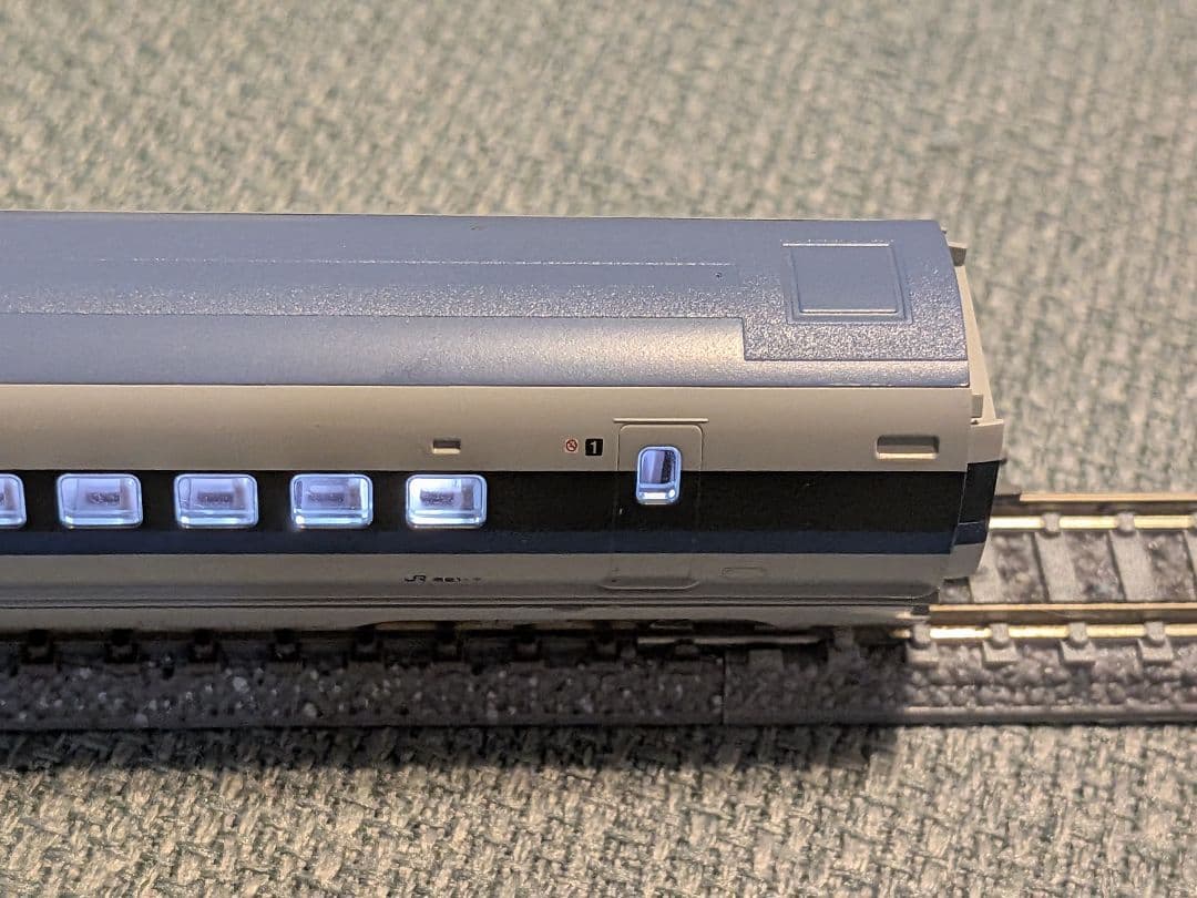 TOMIX JR 500系新幹線「のぞみ」 基本セット＋グリーン車 室内灯付き