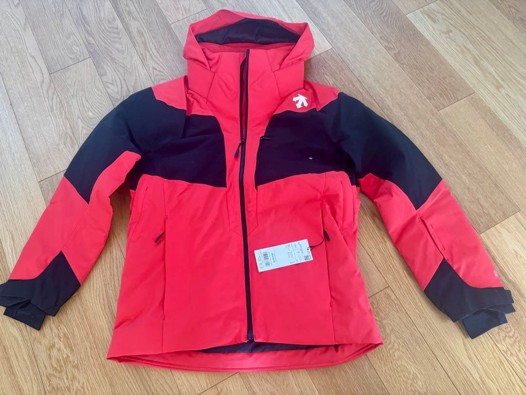 DESCENTE スキーウェア レッド/ブラック