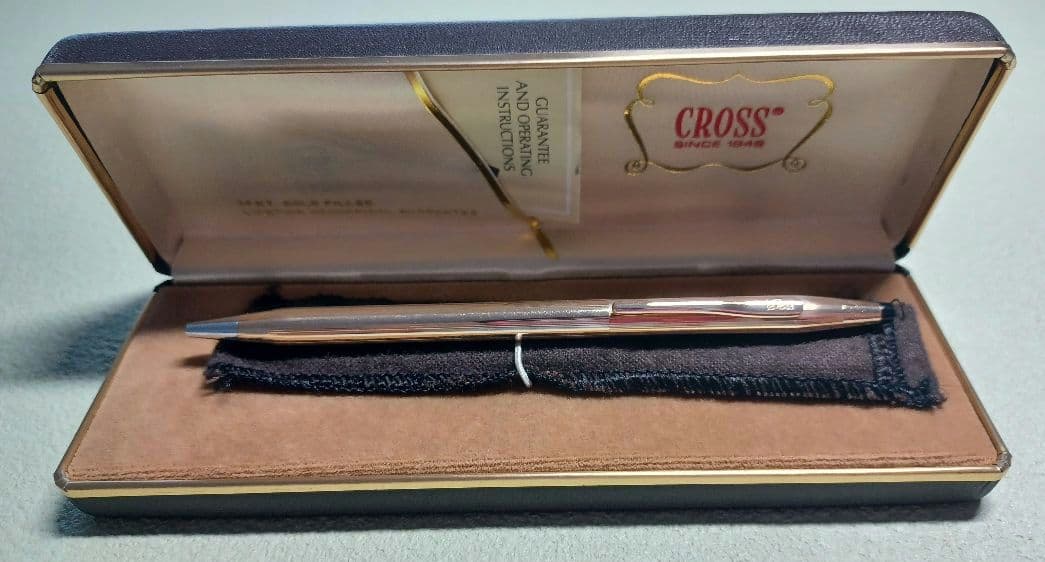 CROSS 14KTゴールドフィルド ボールペン 　クロス