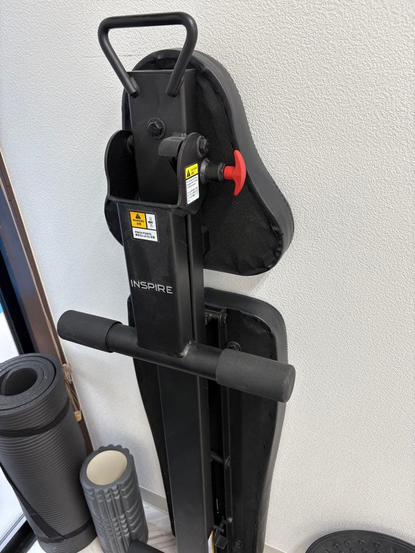 INSPIRER 折り畳みトレーニングベンチ 黒