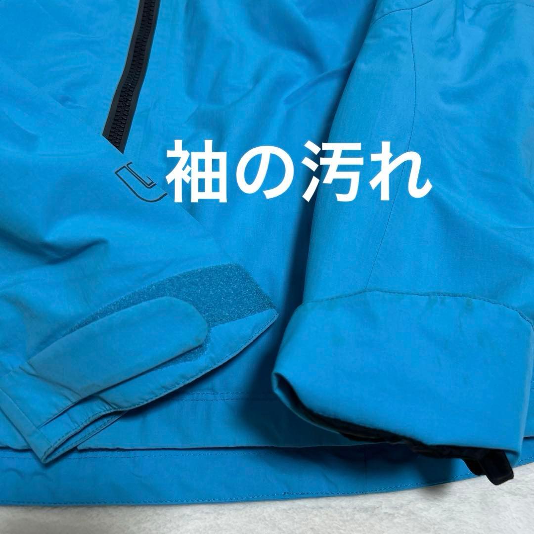 BURTON【S】GORE-TEX フード付きジャケット 青　スノボウェア