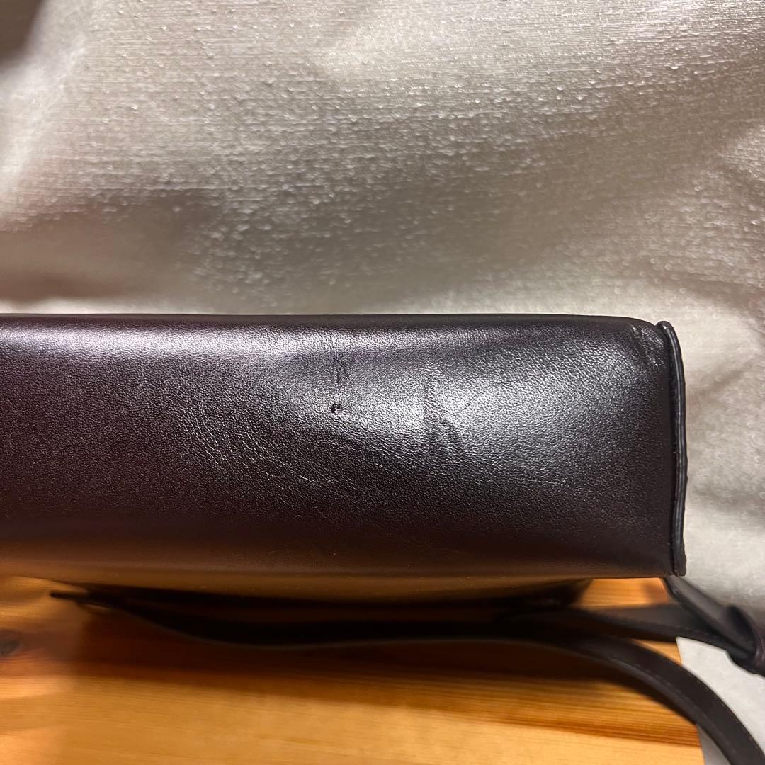 マザーハウス アンティークソラ2 ダークブラウン　ショルダーバッグ　ボディバッグ