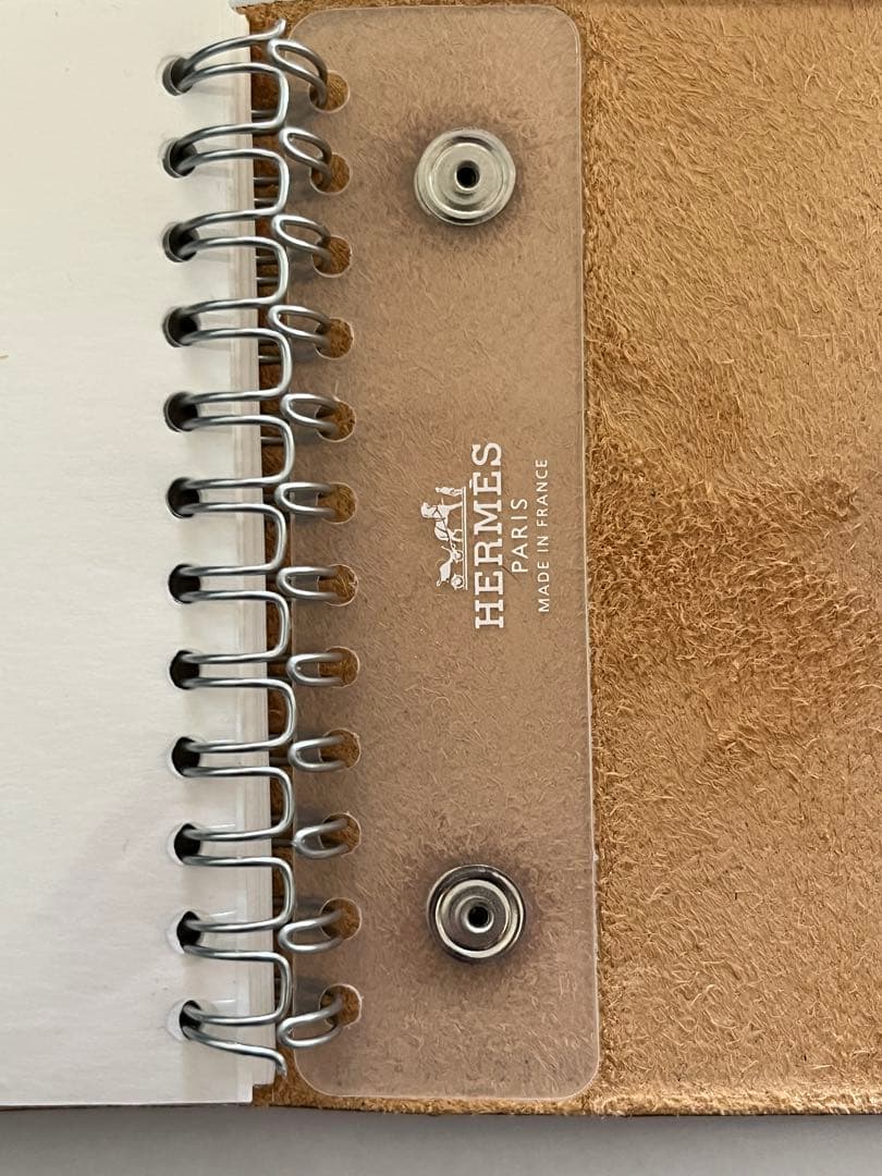 エルメスHERMES ユリスミニトゴ メモ帳 リフィル付き