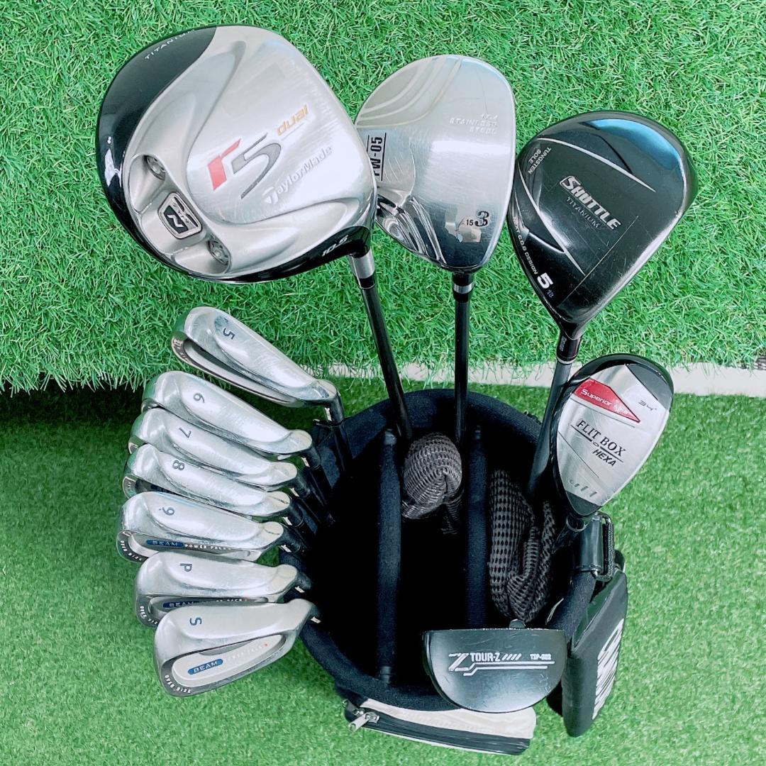 TaylorMade r5 dual メンズ ゴルフクラブ セット N2206