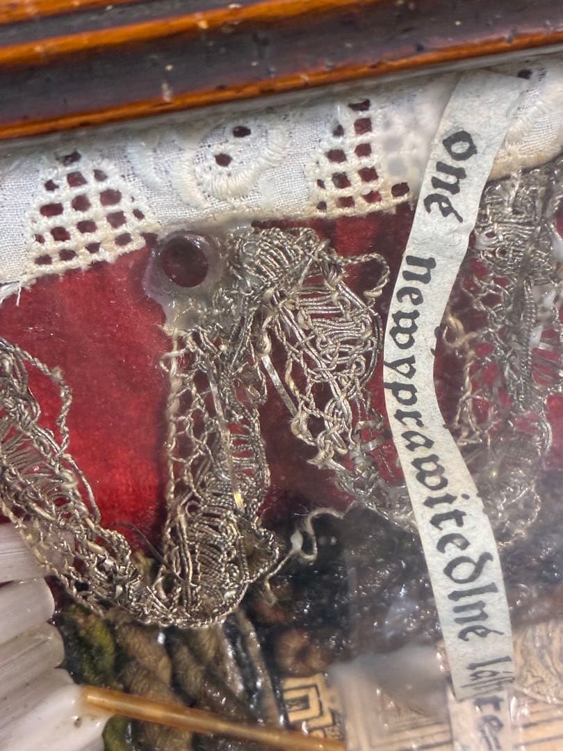 聖遺物 レリクアリー アンティーク装飾フレーム フランス ブロカント 宗教