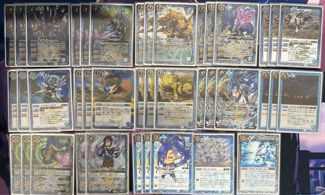 シ*ウ様 バトルスピリッツ 引退品 デッキ まとめ売り BOX
