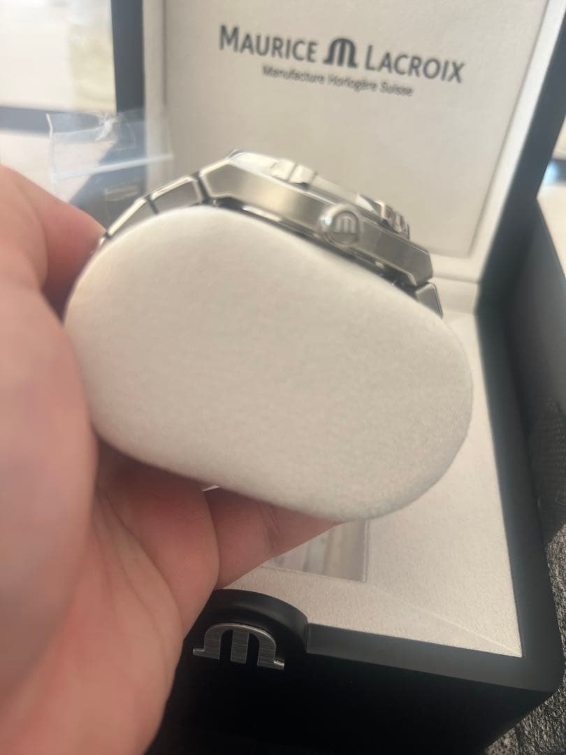 Maurice Lacroix アイコン ブラック39mm