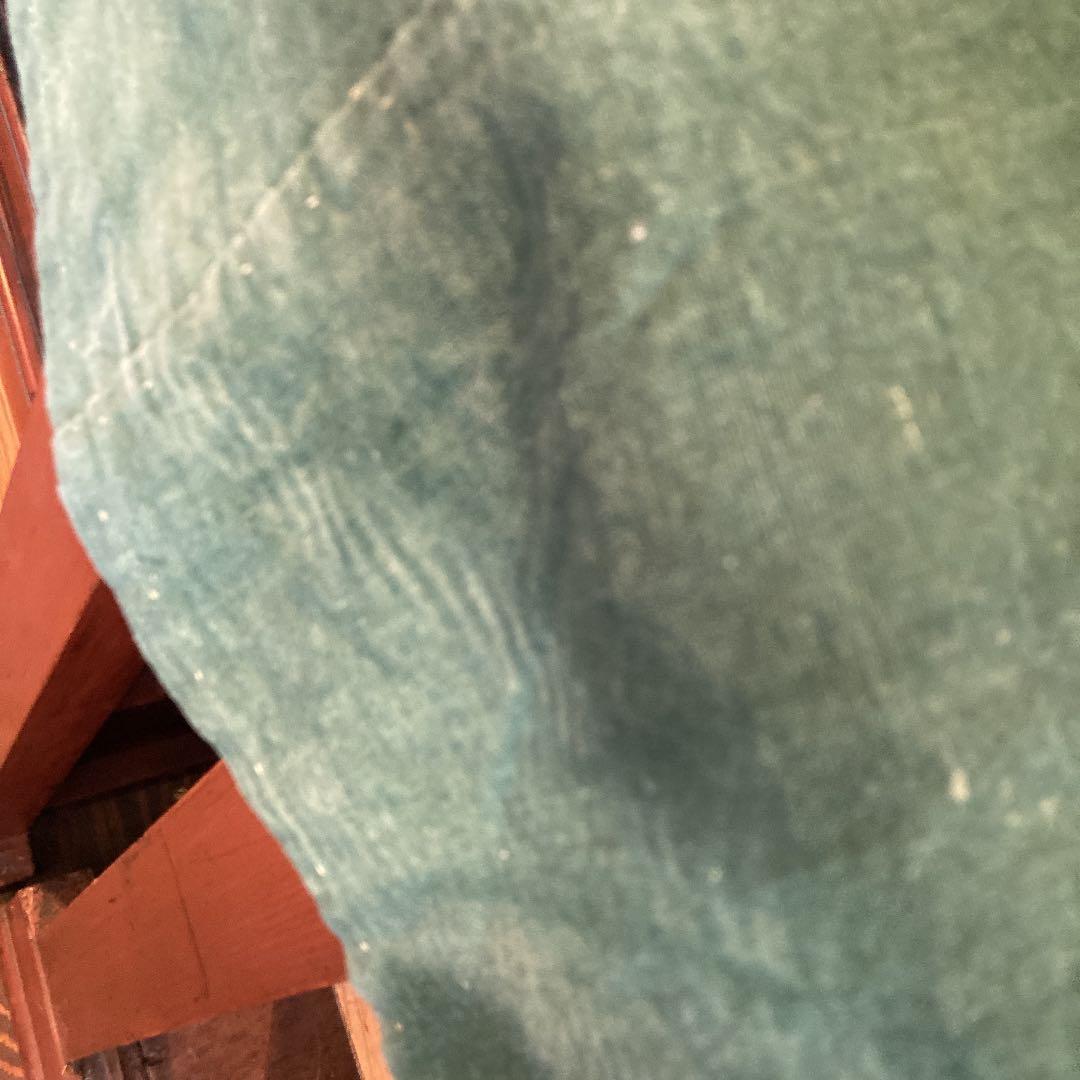 hisa　古布　筒書き　家紋　油單　布団風呂敷　藍染　西野　ゆたん