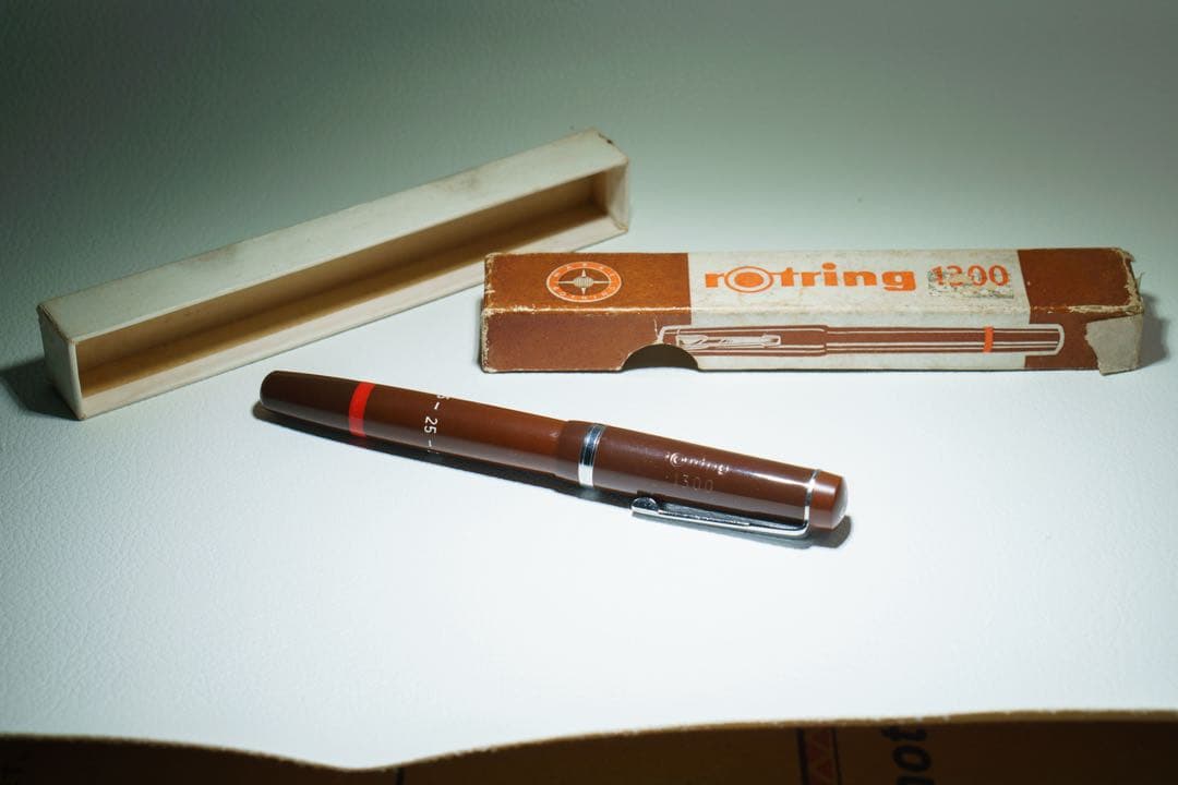 rotring 1300 箱付き 廃番 1950年代(？)
