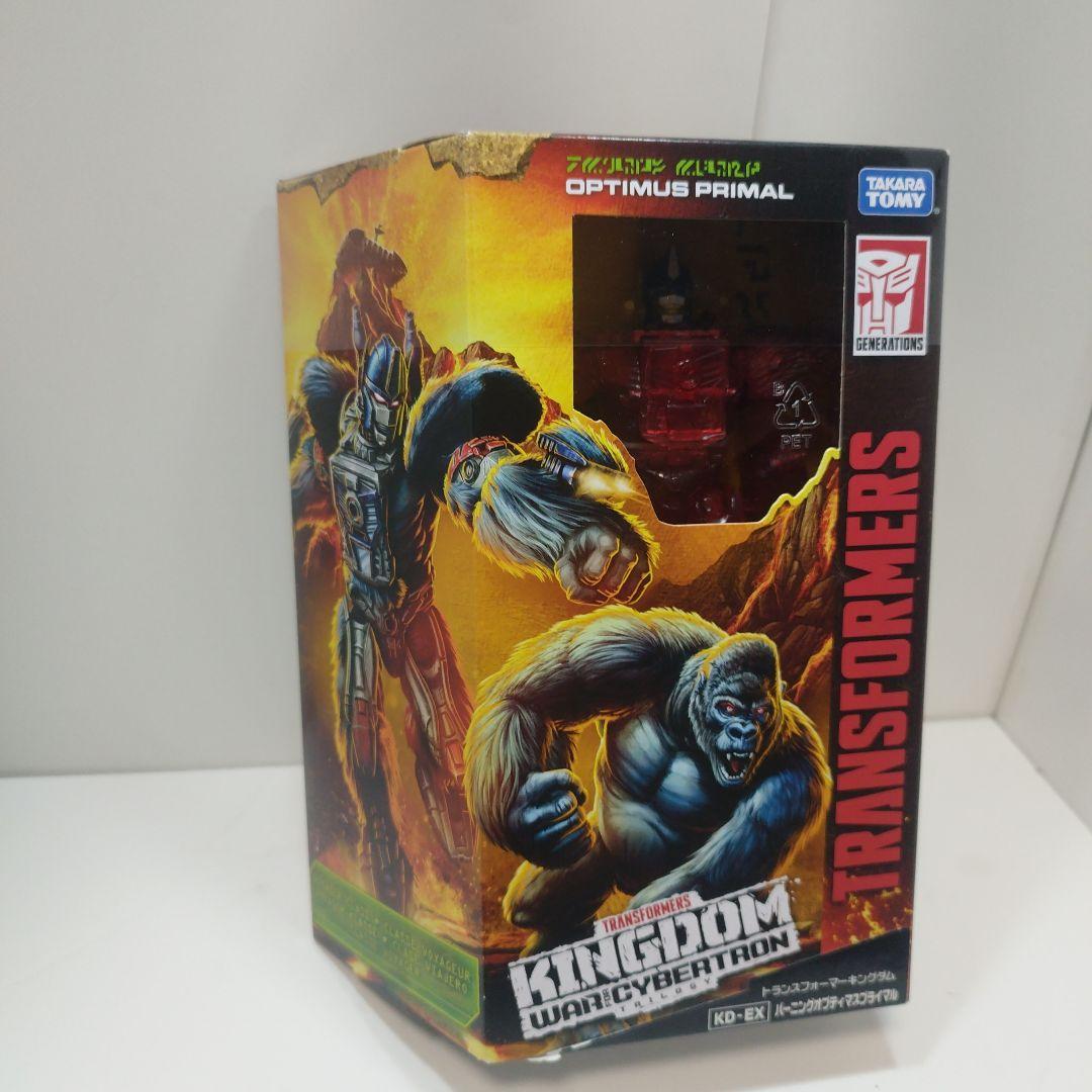 【新品】トランスフォーマー　KD-EX バーニングオプティマスプライマル