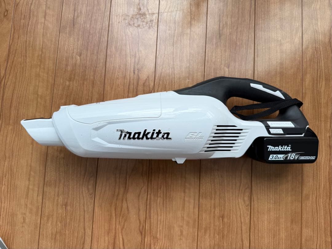 マキタ18V CL282FD純正バッテリー・急速充電器・サイクロン・スタンド付