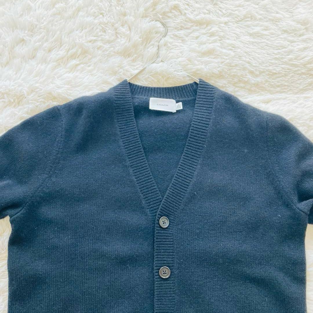【美品】COACH コーチオーバーサイズド カーディガン アルパカ使用 Mサイズ