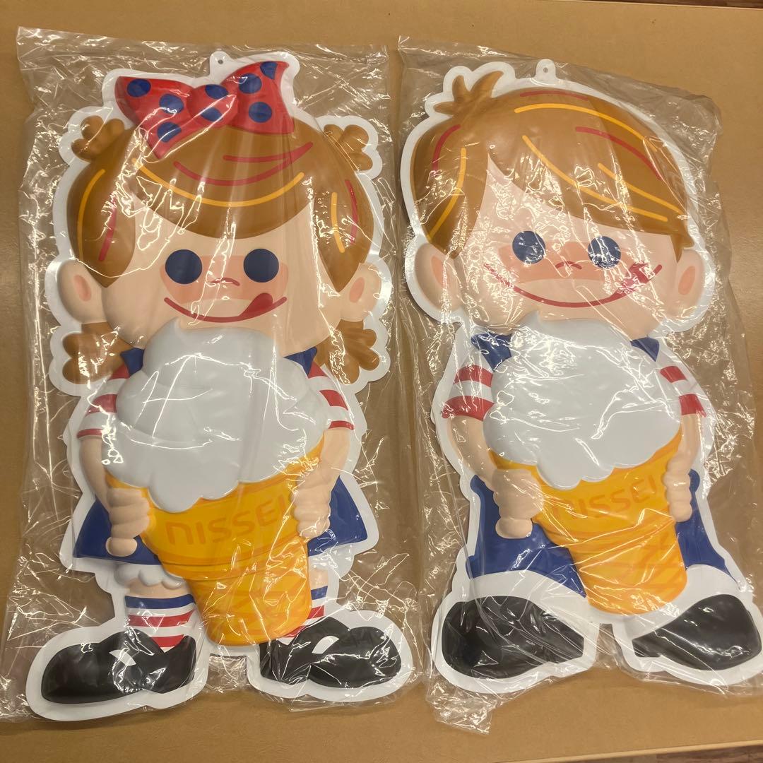 【非売品】NISSEI ニックンセイチャン ソフトクリーム販促用看板　未使用品