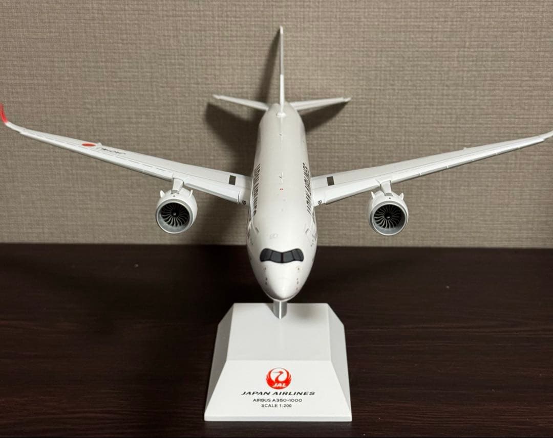 航空機・ヘリコプター JCWings JAL A350-1000 JA01WJ 1/200