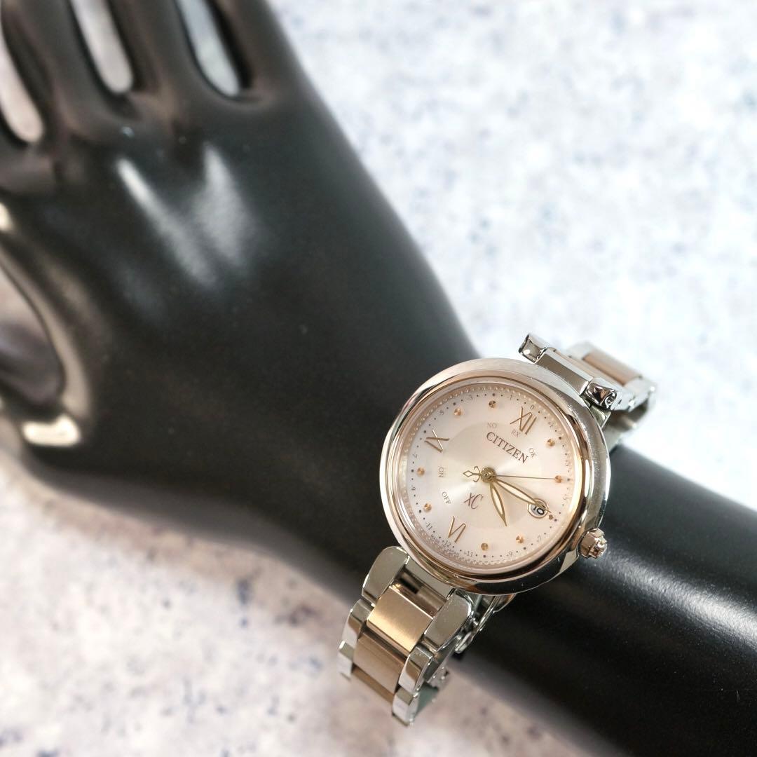 美品✨ シチズン クロスシー XC CITIZEN レディース ソーラー ピンク