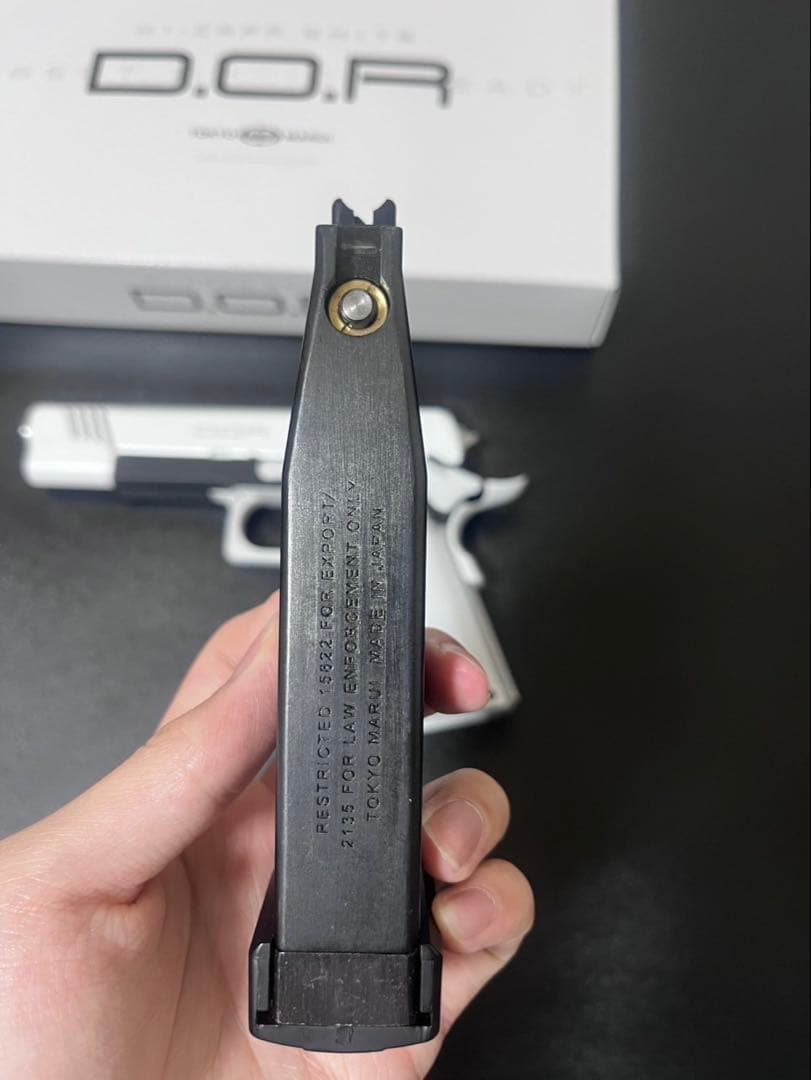 【未使用に近い】東京マルイ　ハイキャパ ホワイト D.O.R