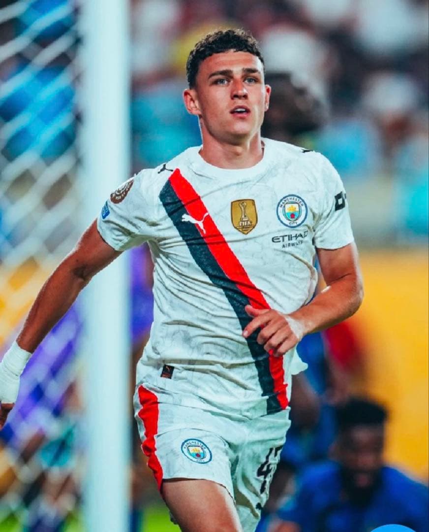 MAN CITY×KIDSUPER Jersey #47 FODEN