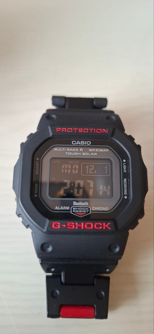 CASIO G-SHOCK GW-B5600HR-1JF電波ソーラー美品