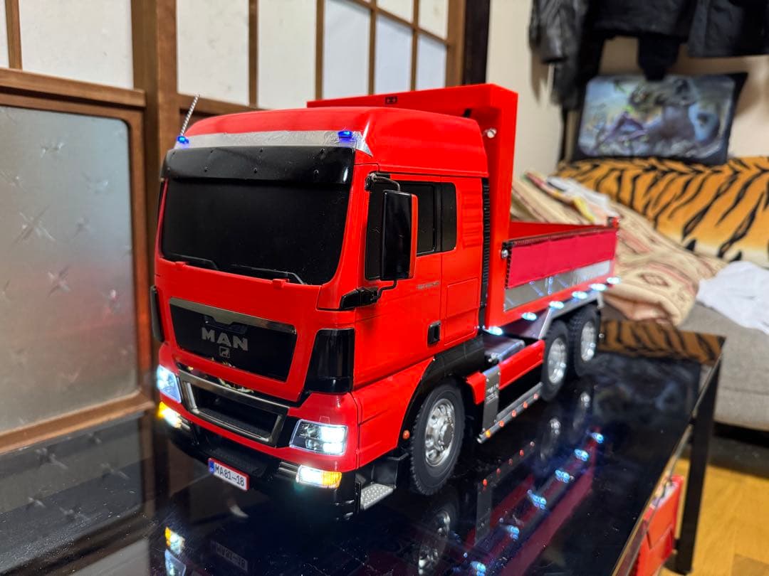 【希少】TAMIYA タミヤ　1/14 Man TGX ダンプ仕様