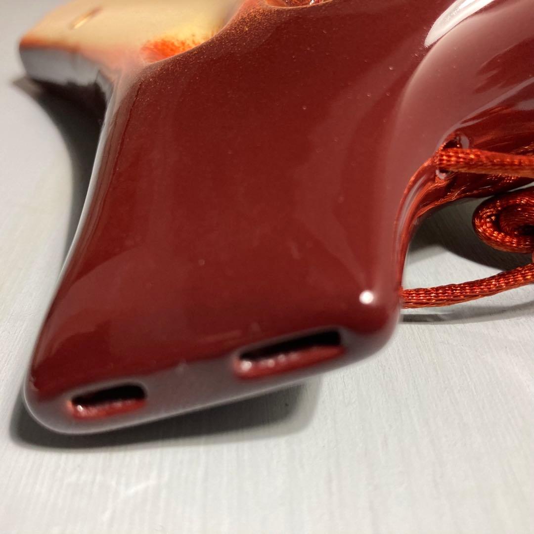 【新品未使用】TNGオカリナ ダブル アルト C管 ブラウンオレンジ