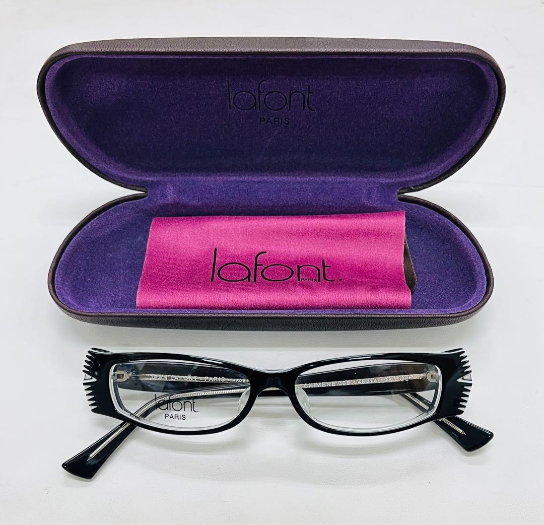 掛けてみて！超可愛いアイラインになるLafont のCRIMENE 未使用品