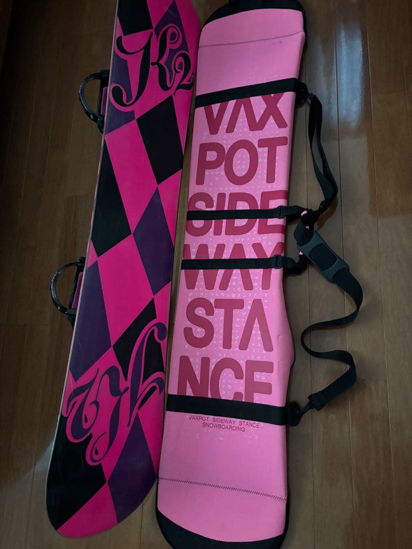 激安【レディーススノーボード3点セット】ボード＋ビンディング+ボードカバー