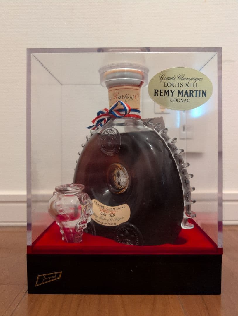 【液面良好】レミーマルタンルイ13世　バカラ替栓　ベリーオールド