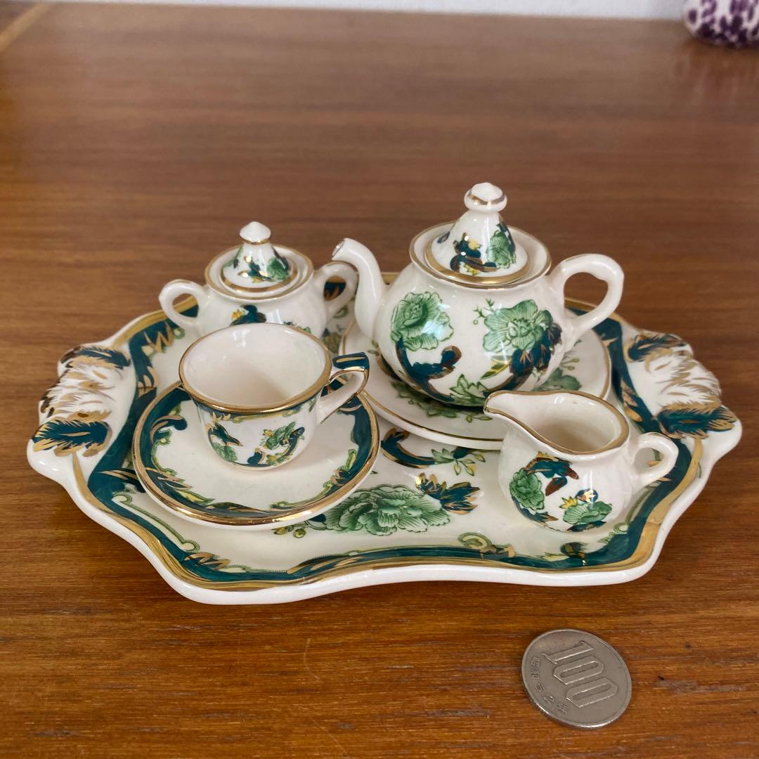 メイソンズ　シャルトリューズ　ミニチュア　ティーセット