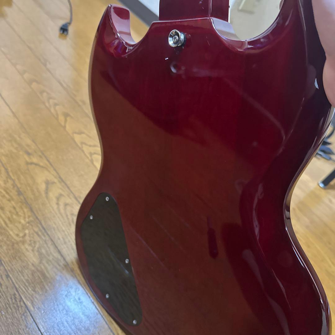 エレキギター SGスタイル チェリーレッド