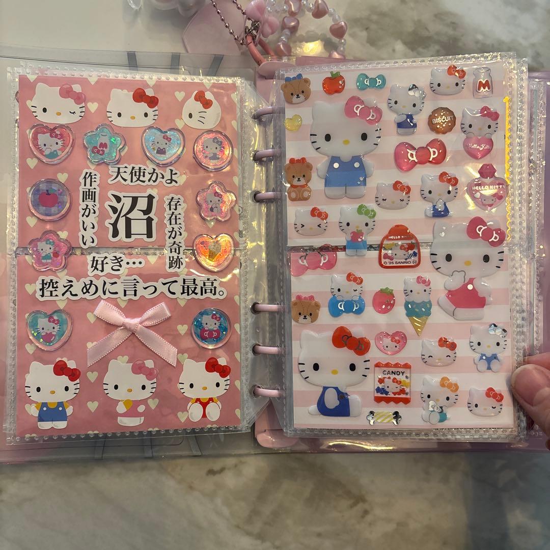 シール帳　完成品