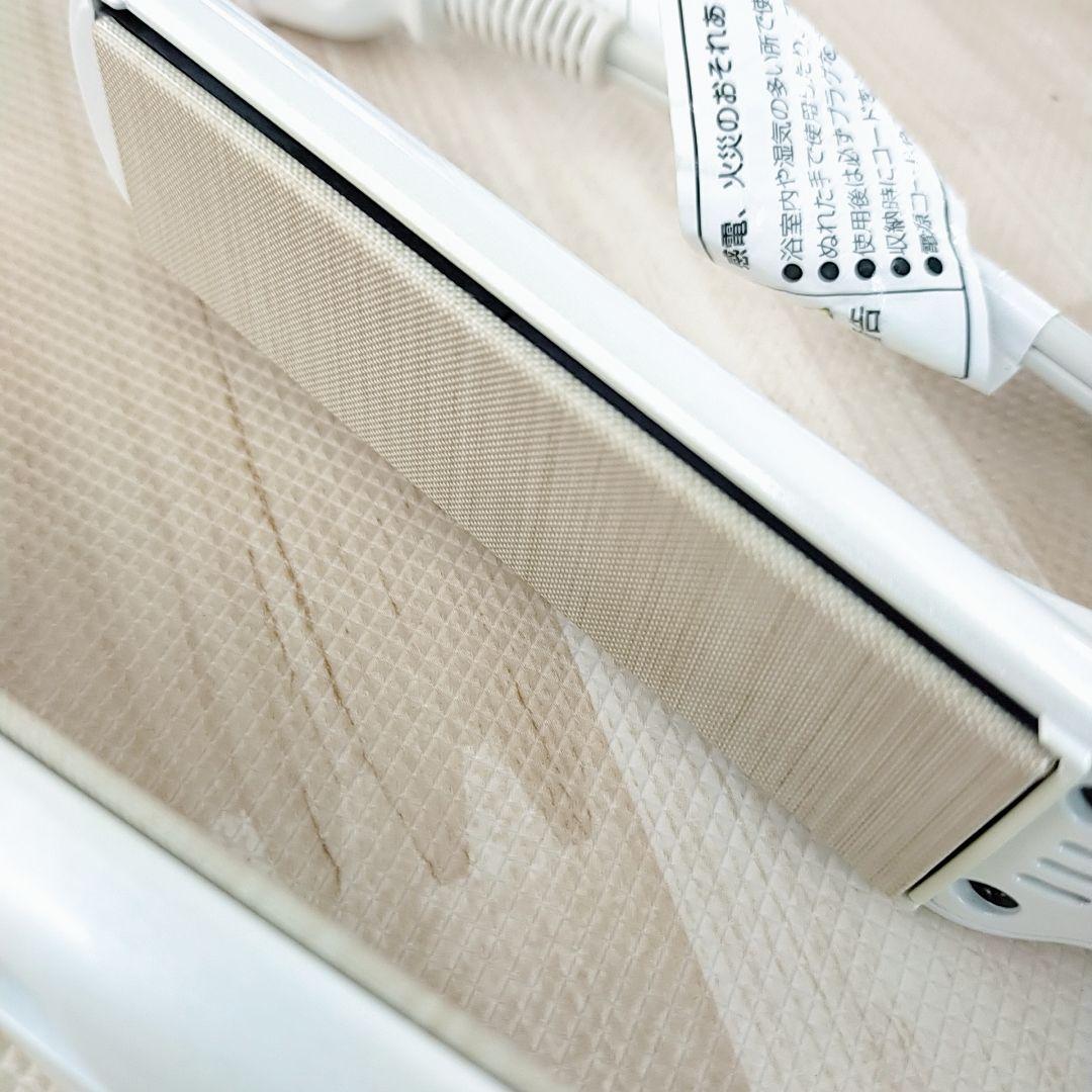 ほぼ未使用○KINUJO 絹女 ストレート アイロン ホワイト