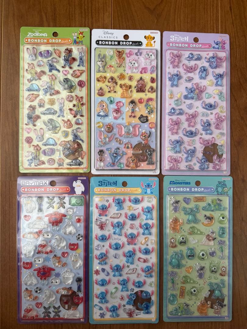 ディズニー　ボンドロ　クラシック　ズートピア　モンスターズインク　ベイマックス