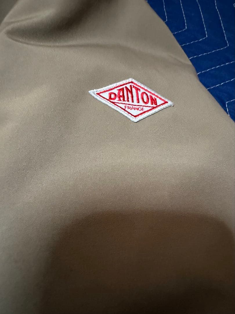 DANTON ベージュ ダウンジャケット