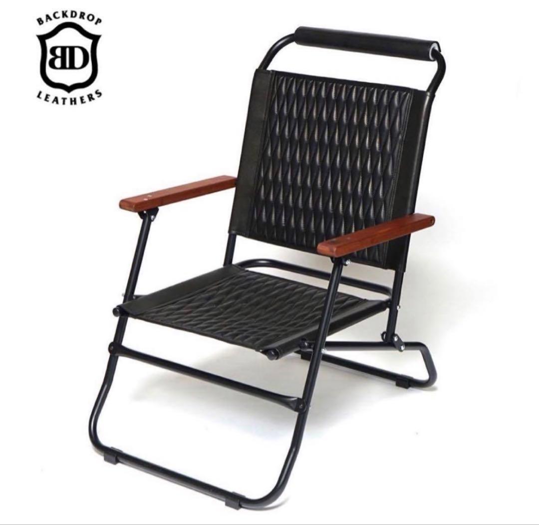 【美品】BD LOWER CHAIR ブラック wantkey 肘