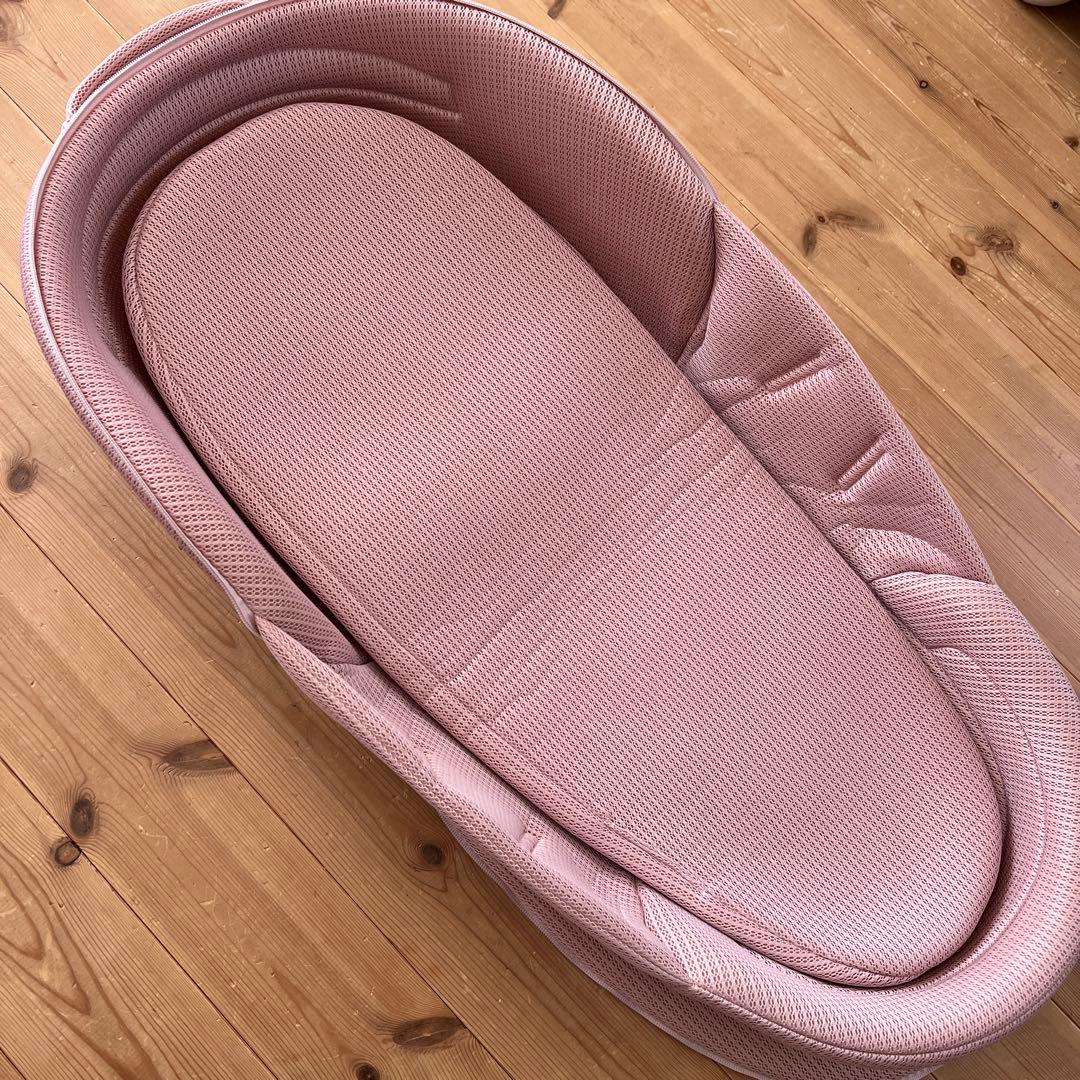 ネオママイズム　ピンク　ベビーベッド