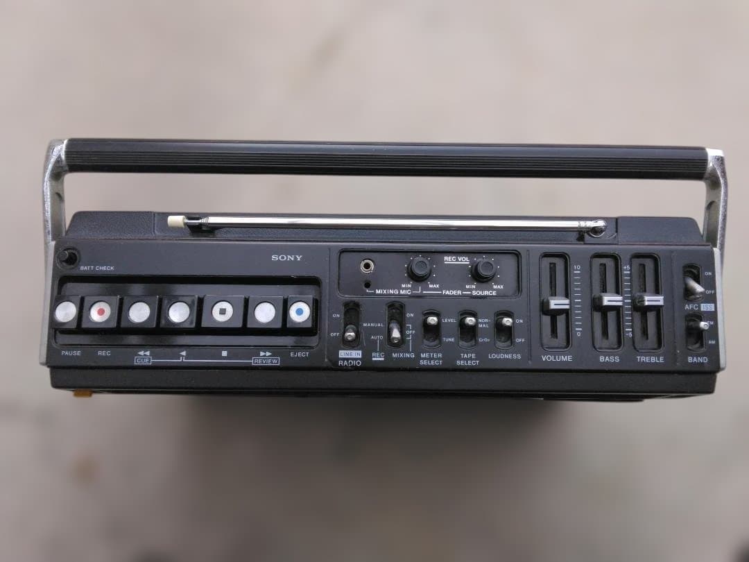 SONY カセットレコーダー FM/AMラジオ CF-1980