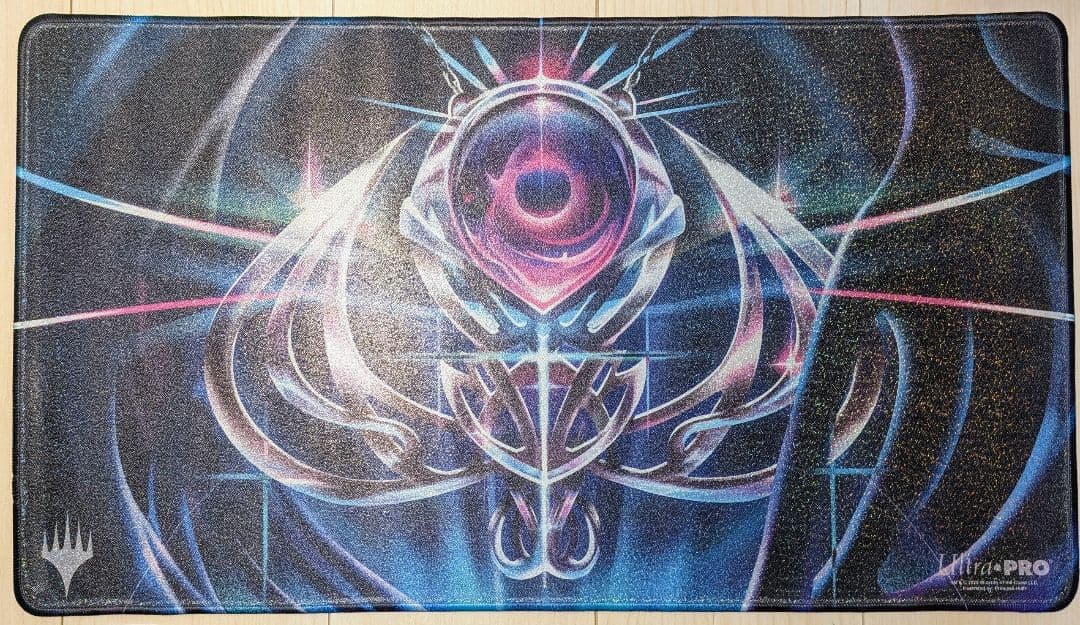 【未使用】金属モックス　プレイマット　ホロフォイル　UltraPro製