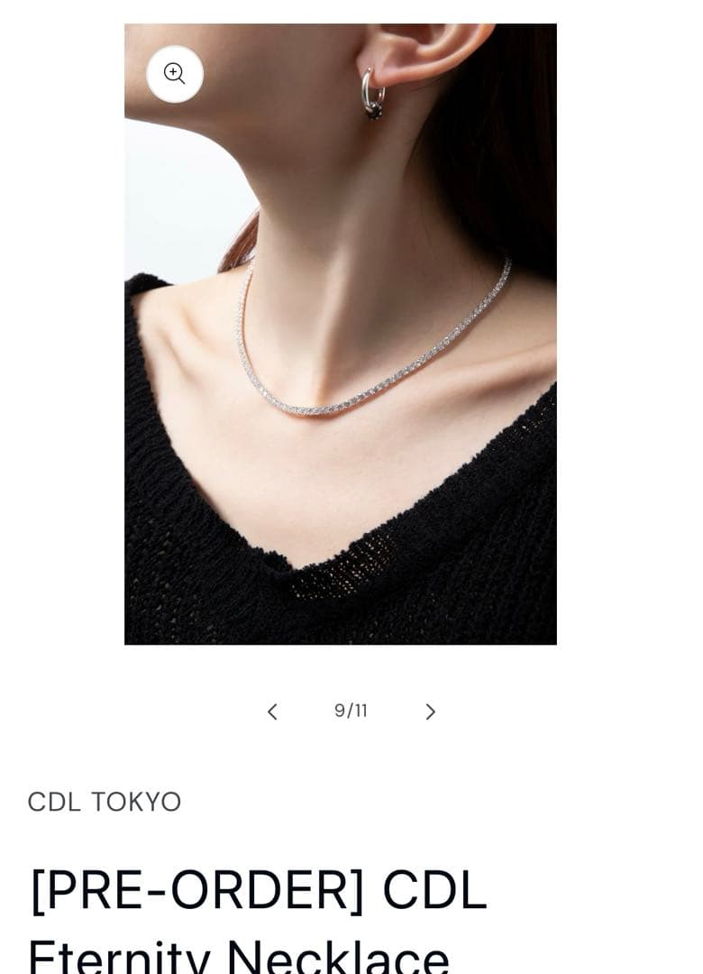 【新品】CDL Eternity Neckless