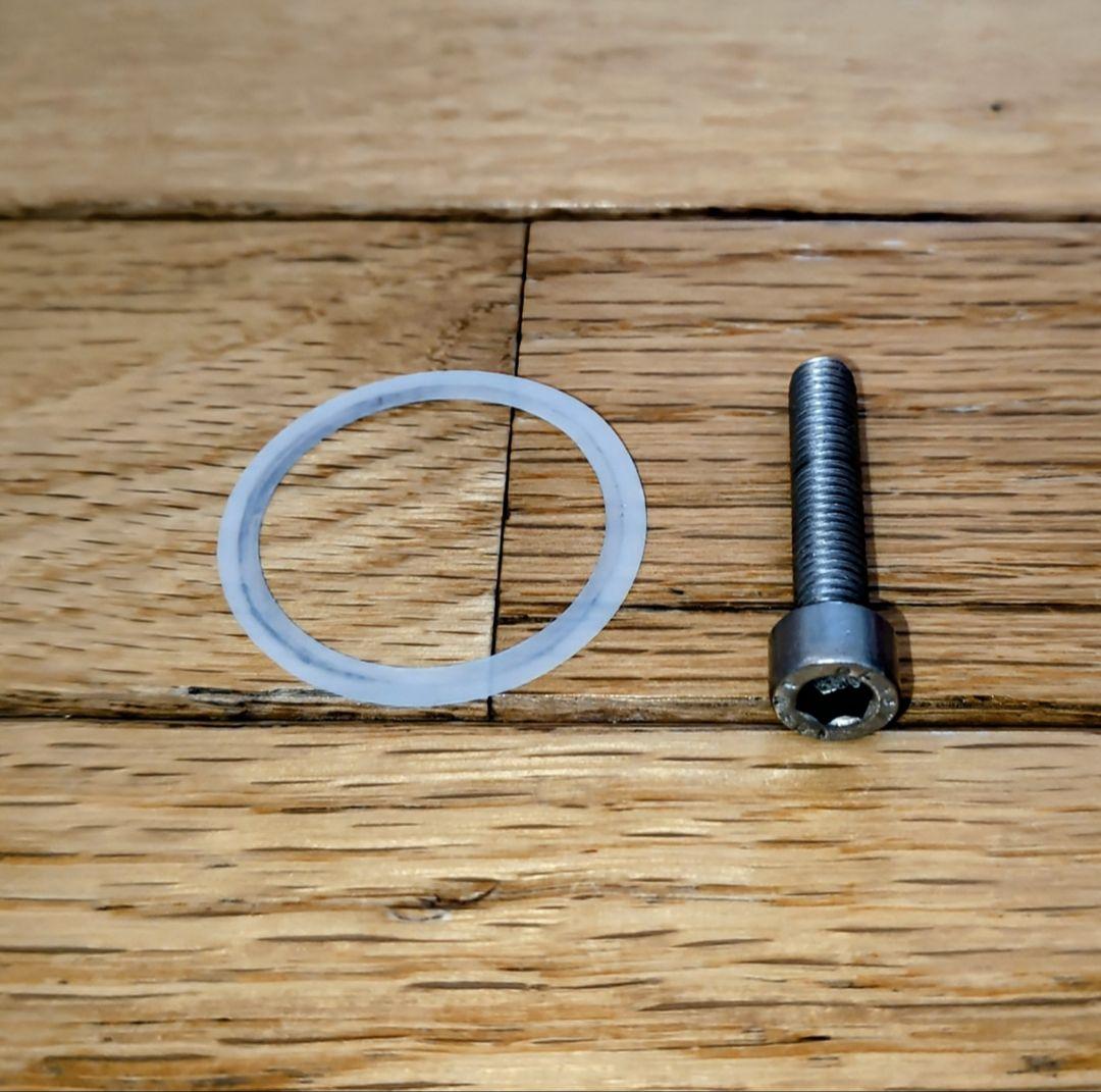 CHRIS KING NoThreadSet 1-1/8(オーバーサイズ)赤色