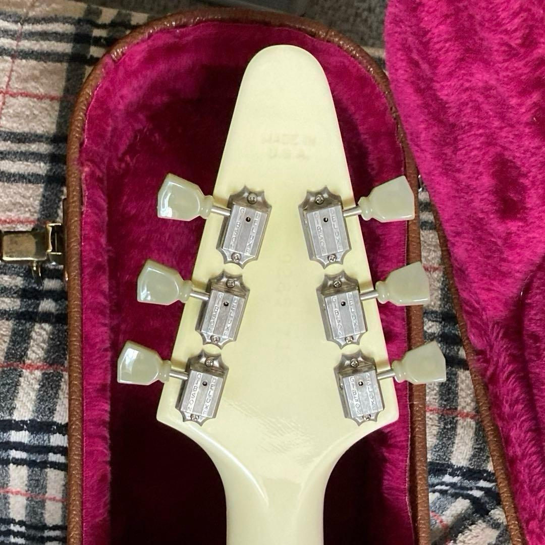 ト*ス様 【期間限定】　ギブソン　フライングV　クラシックホワイト　ハードケース