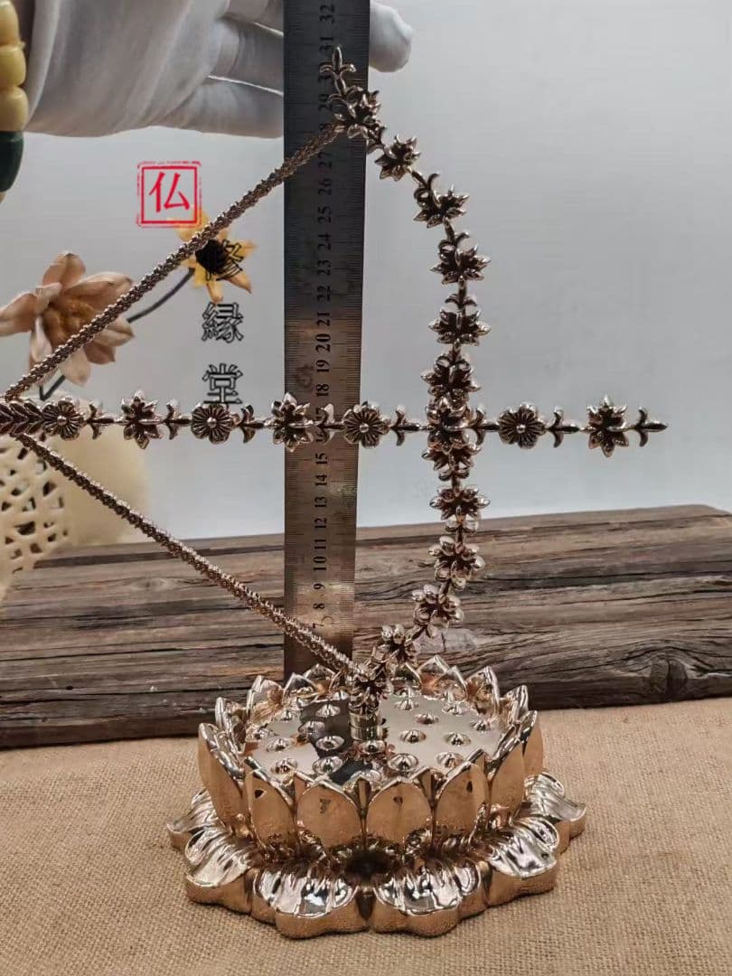 【修縁堂】明仏母弓を作ります 密教法具古美術品 金剛降魔法器仏具