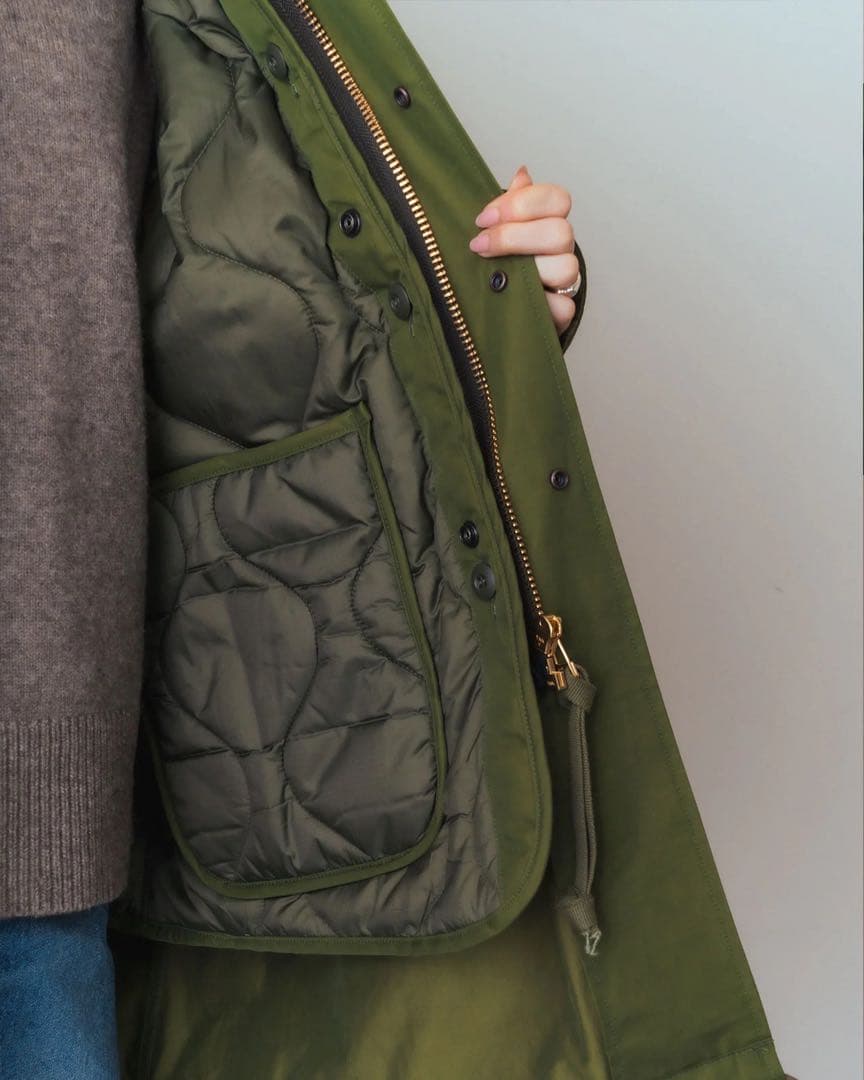 Shinzone FIELD PARKA KHAKI M-65 モッズコート