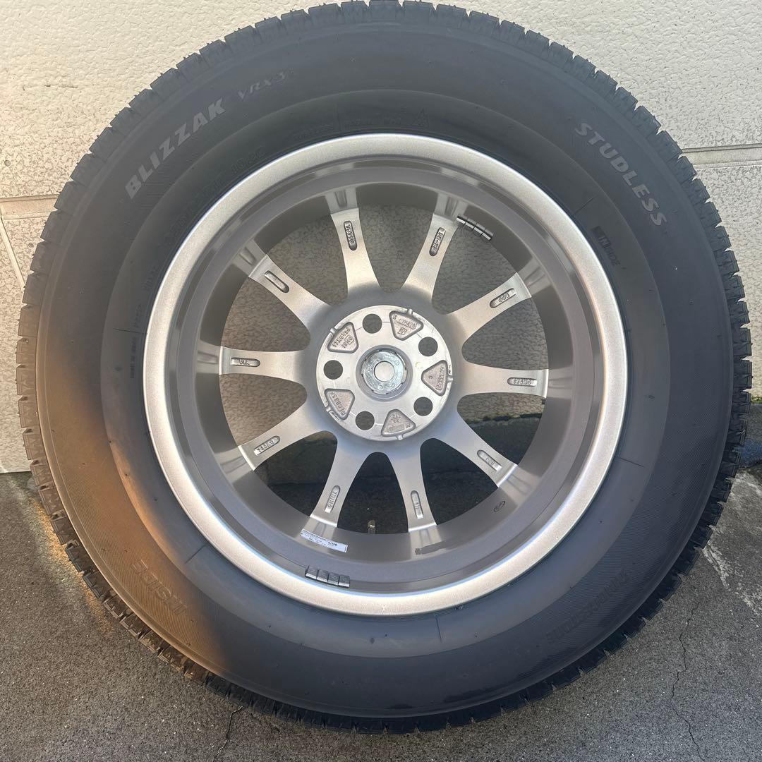 40系ヴェルファイア、スタッドレス ・ホイールセット225/65R17❷超美品‼️